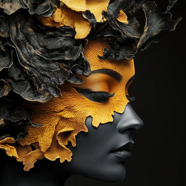 Natuur als masker van Color Square