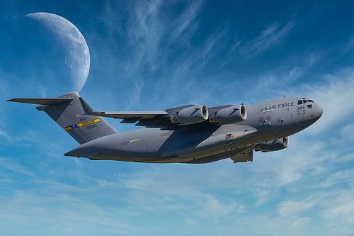 Boeing C-17 Globemaster III, USAF by Gert Hilbink