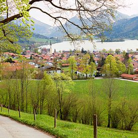 wandelroute van Unterriss naar Schliersee dorp Oberbavaria van SusaZoom
