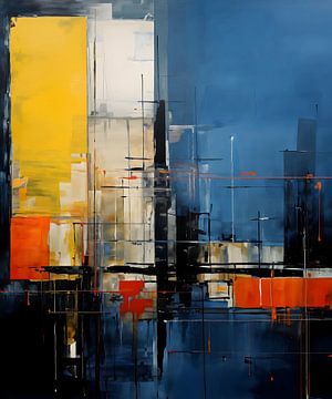CITYSCAPE ABSTRACT 01 van AHAI depARTment