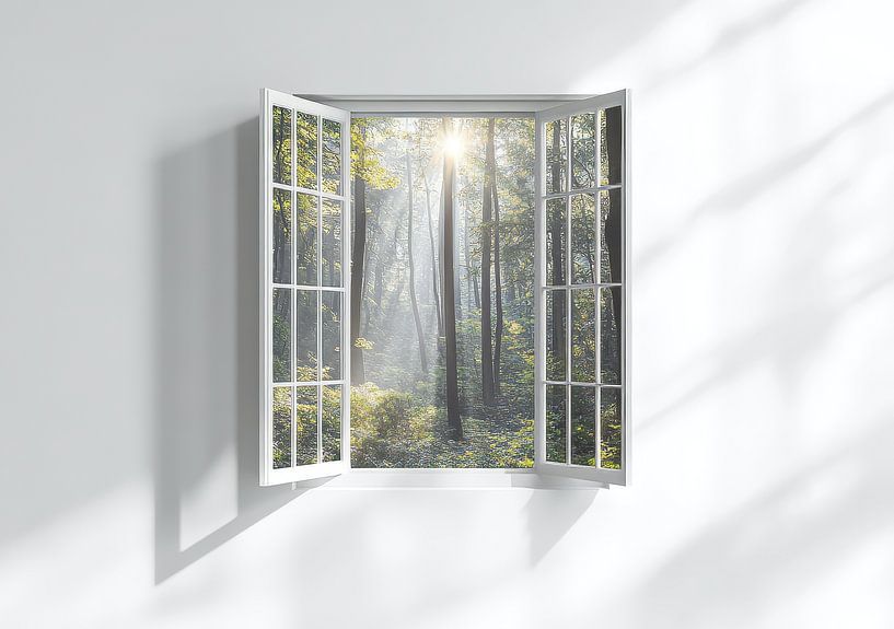 forest view from the living room by Egon Zitter