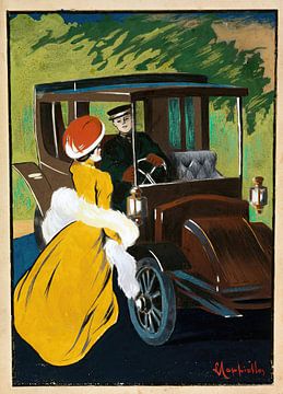 Leonetto Cappiello - Projet d'affiche pour les automobiles Charron (1901 - 1911) by Peter Balan