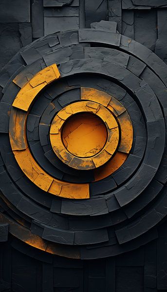 Circles of Time by Color Square