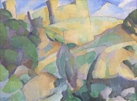 Landschaft auf Mallorca, Leo Gestel