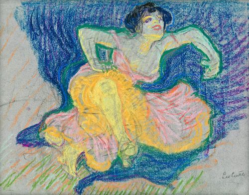 Leo Gestel, Danseres in muziekzaal