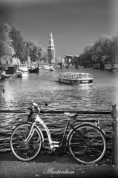 Schwarz und Weiß Amsterdam