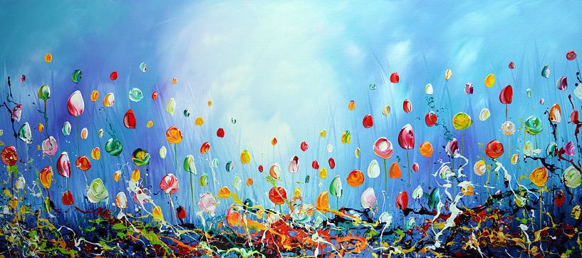 Flowers by Gena Theheartofart
