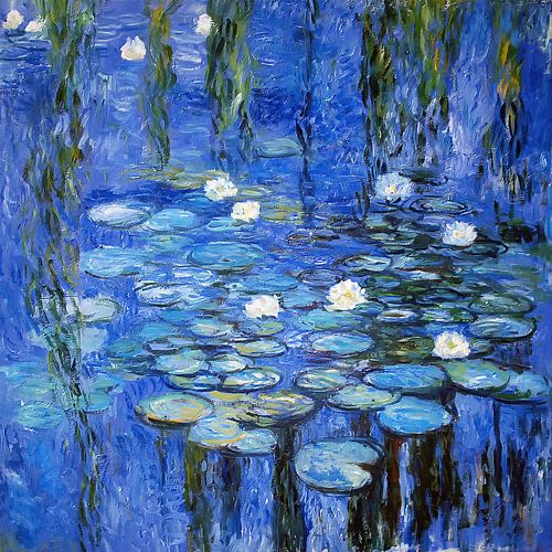Seerosen a la Monet
