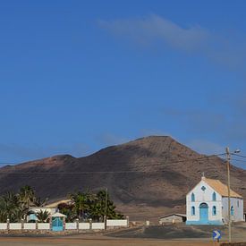 Église sur l'île de Sal sur Greetje Dijkstra