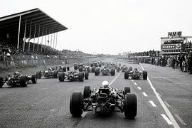 Start Grand Prix 1968 Zandvoort by Harry Hadders Design