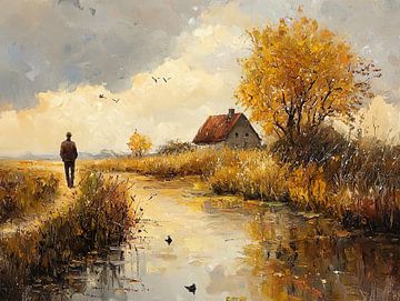 Een typisch Nederlandse herfst van PixelPrestige