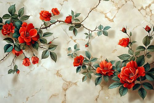 bloemen design versiering