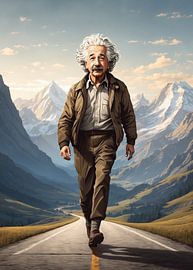 albert einstein by Rizal Azhari