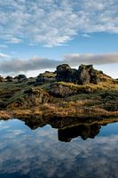 Lavaveld en reflectie