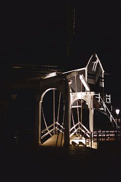 Magisch Heusden: Sfeervolle avondfoto van Martijn de Waal