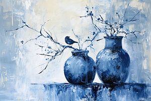 Schilderij Blauw