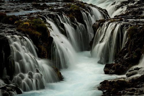 Bruarfoss Waterfall Mist