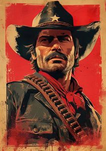 Cowboy Pop Art Western Wild West