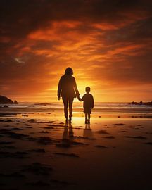 Romantisme à l'heure d'or