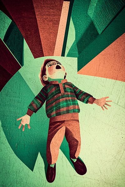 Surreales Kind im Wunder von Art & Soul Creations