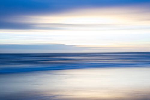 abstract zeelandschap