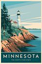 Minnesota van Poster Art Shop thumbnail