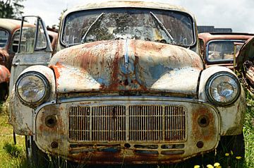 Past glory of a car wreck by Renzo de Jonge