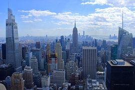 Manhattan vanaf Top of the Rock van Samira Geerdinck