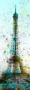 Modern Art Eiffelturm Nr. 2 | Panorama