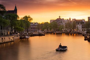 Amsterdam canals by Albert Dros