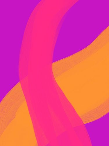 Neon purpleorangepink
