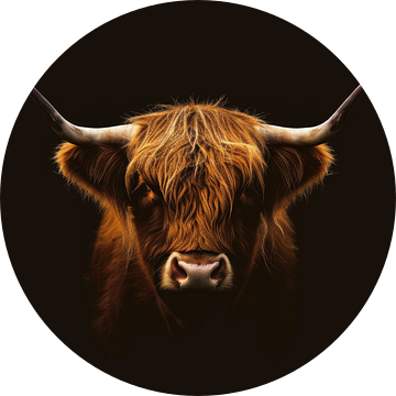 Gloed van de Hooglanden - Schotse Hooglander in Portret