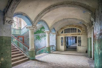 Abandoned and dilapidated hospital