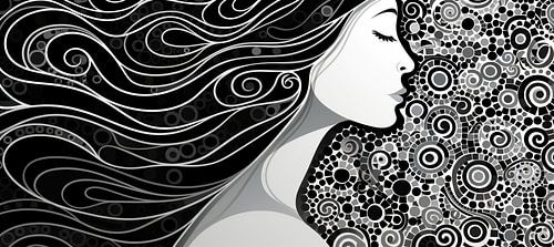 Monochrome Shape Play | Monochrome Abstract