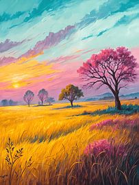 Whispers of Twilight Bloom by Artistic