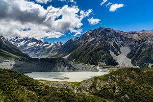 Mount Cook Nationaal Park van Jasper den Boer