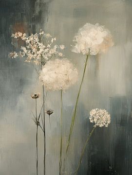 Whispers of Wildflowers by Japandi Art Studio