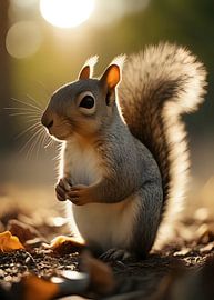 Squirrel by Rizal Azhari