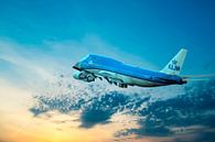 Boeing 747-406, KLM PH-BFN, The City of Nairobi by Gert Hilbink thumbnail