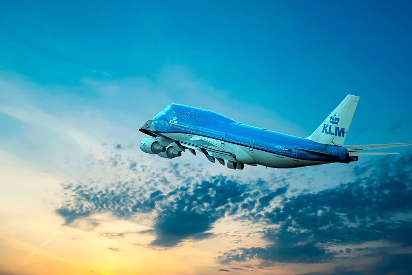 Boeing 747-406, KLM PH-BFN, The City of Nairobi by Gert Hilbink