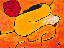 Paradijsvogel van Linda Gerwat