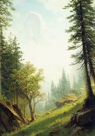 Albert Bierstadt,In the Bernese Alps