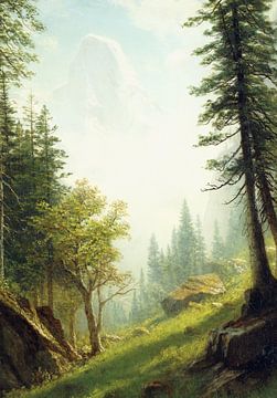 Albert Bierstadt,In de Berner Alpen