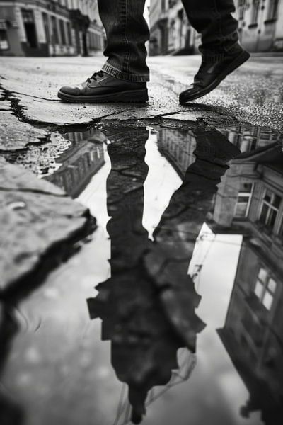 Reflections of the city by Poster Art Shop