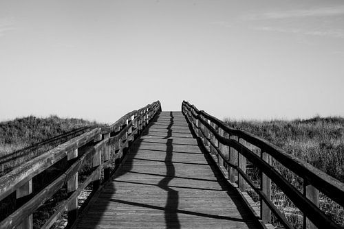 Brug naar het strand weg ernaartoe Lagos