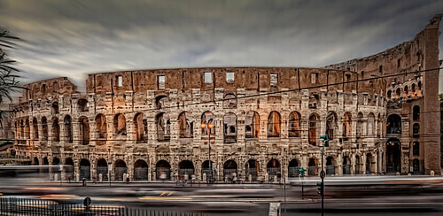 City Lights - Colosseum HDR