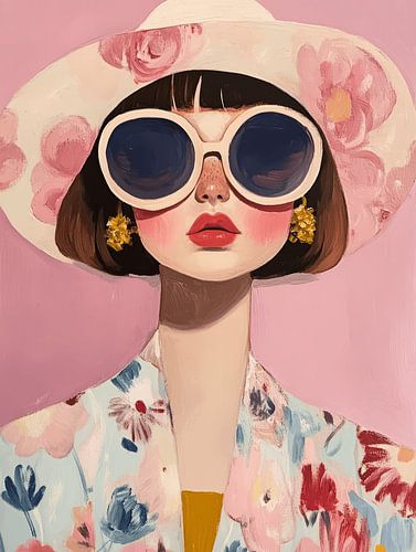Fashion statement in pastel colours