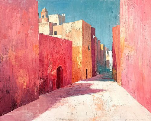 Morocco Art | Crimson Mirage