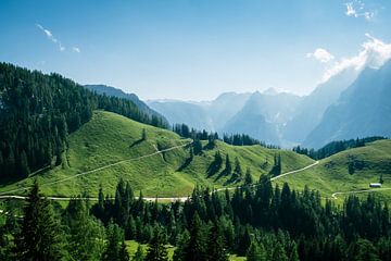 Paysage alpin à Berchtesgaden sur Oliver Henze