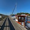 Bootssteg - Hafen Puddemin auf Rügen von GH Foto & Artdesign
